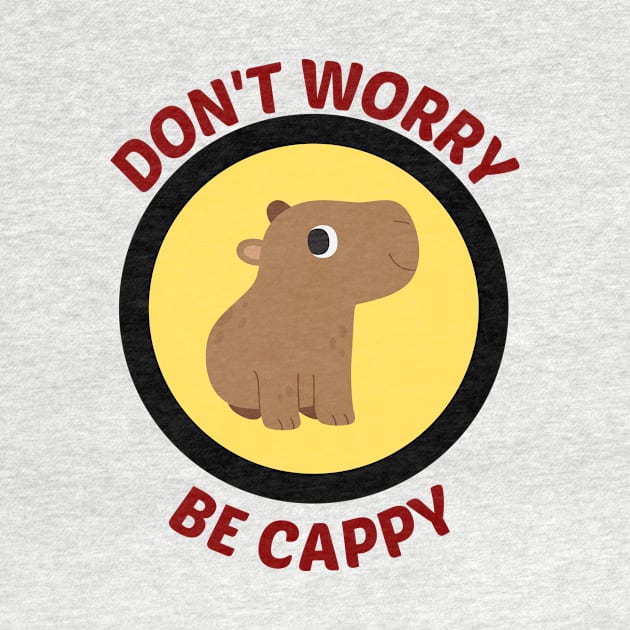 Don't Worry Be Cappy - Cappy Pun by Allthingspunny